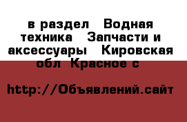  в раздел : Водная техника » Запчасти и аксессуары . Кировская обл.,Красное с.
